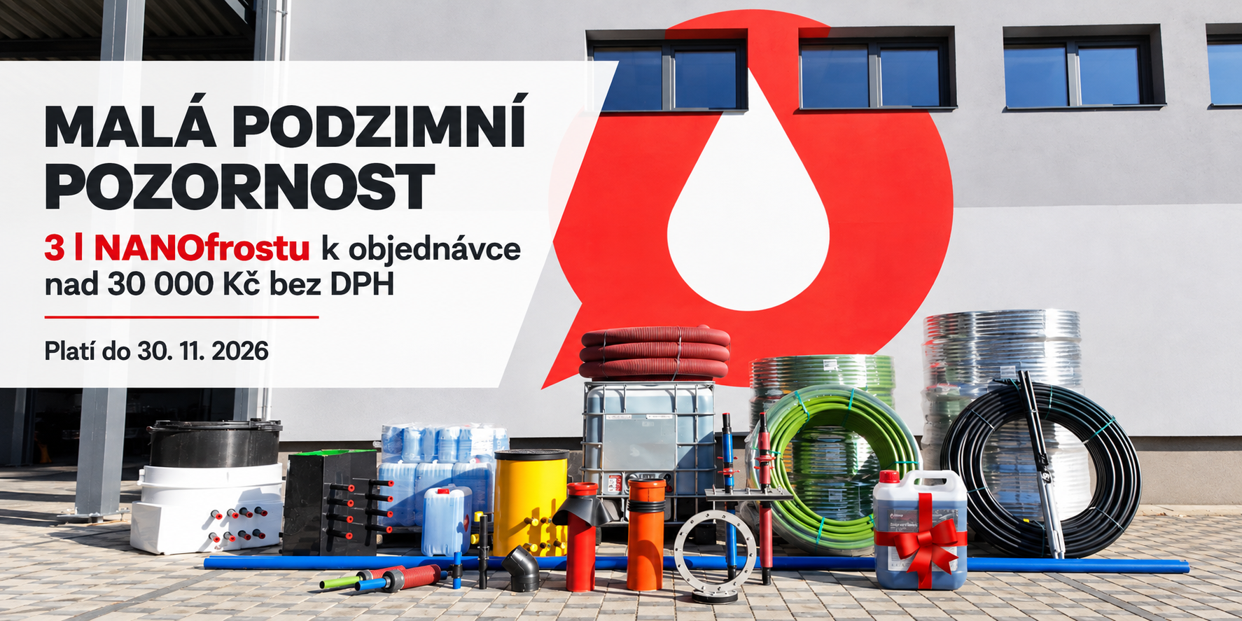 Podzimní pozornost k objednávce nemrznoucích kapalin GEROTOP